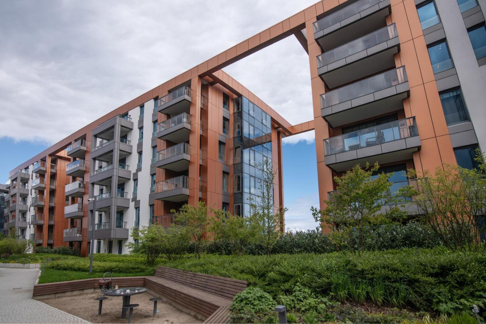 Bursztynowy Zakatek Apartment กดัญสก์ ภายนอก รูปภาพ