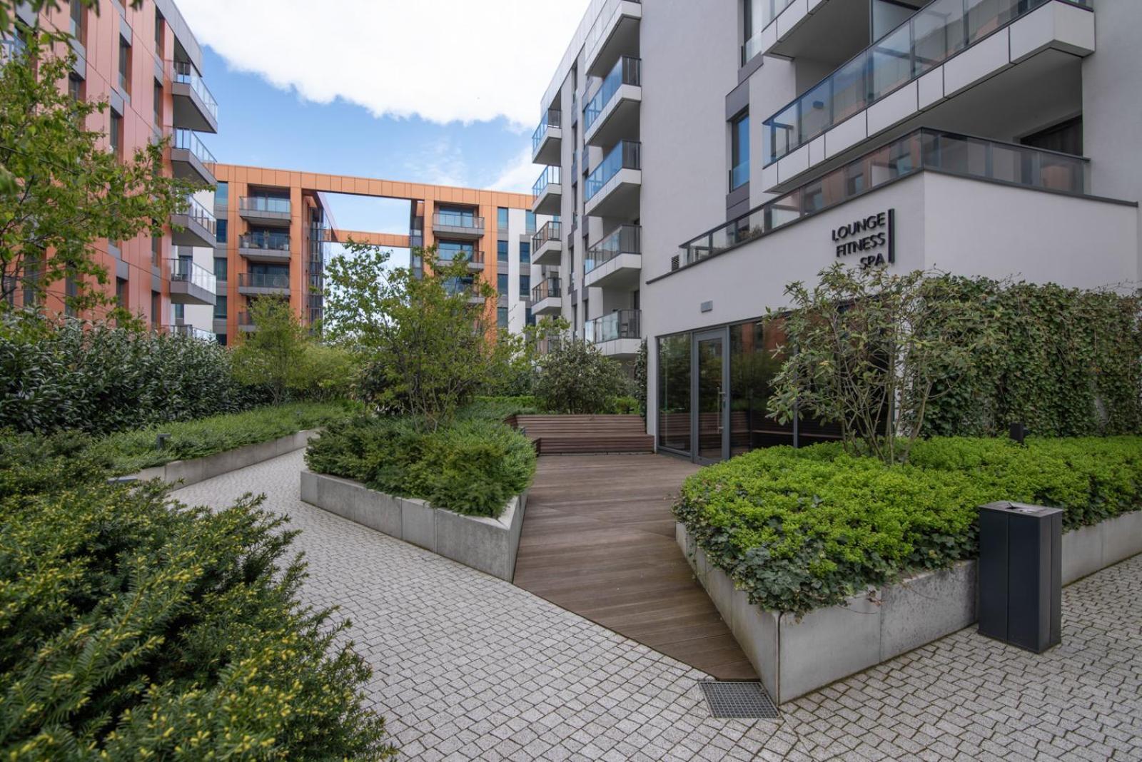 Bursztynowy Zakatek Apartment กดัญสก์ ภายนอก รูปภาพ