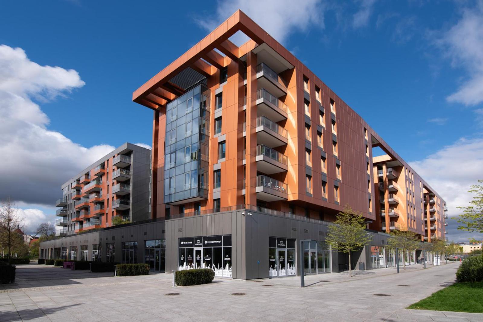 Bursztynowy Zakatek Apartment กดัญสก์ ภายนอก รูปภาพ